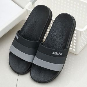 Men Slippers Mens Outwear Summer Daily Household Indoor Non Slip Bathroom Bath Plus Size Slippers Womens Summer