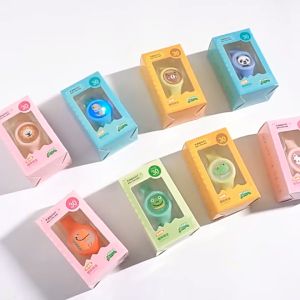 5Pcs Kids Watch Anti-mosquito Watches Childrens Cartoon Mosquito Repellent Anti Insect Bracelet Plant Essential Oil Mosquito Repellent