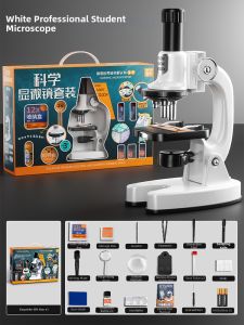 BEI JESS | Student Optical Microscope Educational Science Experiment Set Intellectual Development Toy