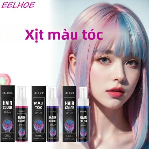 Xịt Nhuộm Tóc Tức Thì 30ml Thuốc Nhuộm Tóc Nhanh Chóng Từ Thực Vật Tự Nhiên Dễ Dàng Sử Dụng Kết Cấu Tóc Tạm Thời Cải Thiện Vẻ Đẹp Làm Tóc
