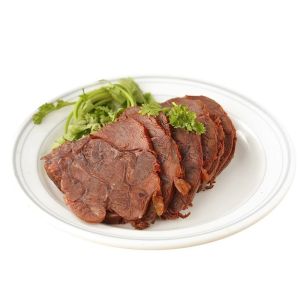 Instant Vacuum Packaged Inner Mongolia Sauce Beef Halal Certified Delicious Roasted Beef Snack High Protein Low Fat