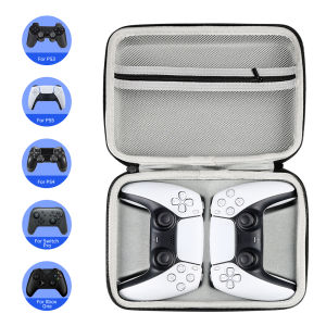 Dual Carrying Case Bag For PS5/PS4/PS3/Xbox Series Controller Portable Travel Pouch Shockproof Storage Shell For PS5 Accessories