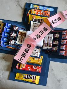 Five-Layer Explosion Gift Box Multi-Layer Doll Creative Popular DIY Handmade Birthday Gift for Boys Girlfriends Children