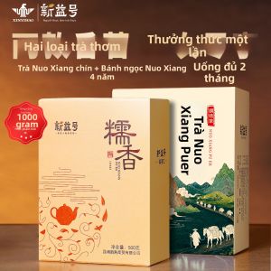 XINYIHAO | Bánh Trà Pu-erh Hương Cam Quýt và Gạo Nếp Phân Suất Nhỏ