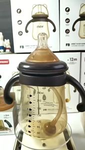 Ivorybaby Botol Minum Sedotan Anak 3 In 1/Botol Minum Bayi Lucu 240ml/300ml