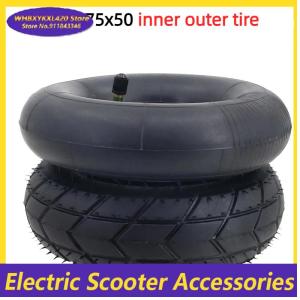7 inch 175x50 Pneumatic Tire Inner Tube Outer Tyre for 4-wheel Electric Skateboard/Kick Scooter Refitted Accessories