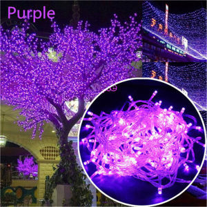 220V EU Plug 10M Outdoor Christmas 100 LED String Light Garlands Decoraction Fairy Lamp For Home Wedding Party Holiday Lights