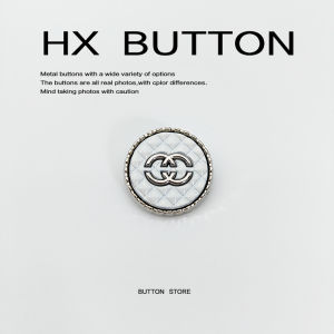 Nút Kim Loại Cao Cấp Cho Áo Khoác Ngoài Thời Trang Nữ Nút Trang Trí Cho Áo Len Cardigan Áo Khoác Ngoài Bằng Len Họa Tiết Vuông