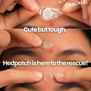 HedgePatch Microcrystalline Anti-Acne Patch | Salicylic Acid | Sodium Hyaluronate | Fast Pimple Care