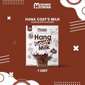 HANA GOATS MILK CHOCOLATE MOMMYHANA (SUSU KAMBING PERISA COKLAT)