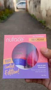 Nuface Flawless Krim Penghilang Flek Hitam 30 gr - Nuface BB Cream UV Protection SPF 50+++