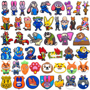 Disney | 10/46Pcs New Series Shoe Charms for Clogs Shoe Decoration Premium Quality Popular Shoe Accessories for Great X-mas Gift