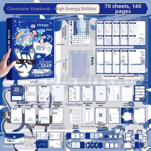 Elegant and Simple INS Style Student Yearbook Communication Manual