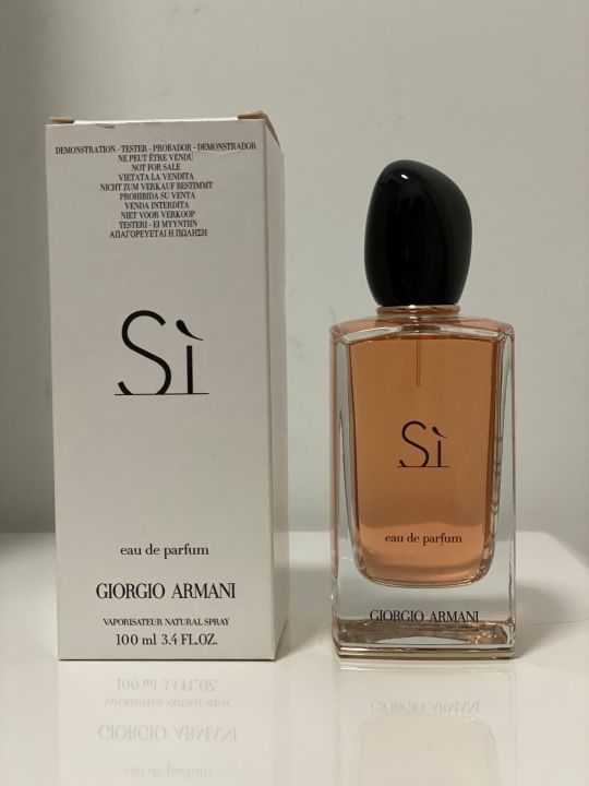 Perfume Tester Quality Perfume Giorgio Armani Si EDP NEW SEAL PROMOTION DISCOUNT Lazada