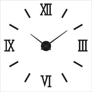 New Modern Design Large Wall Clock 3D DIY Quartz Clocks Fashion Watches Acrylic Mirror Stickers Living Room Home Decor Horloge