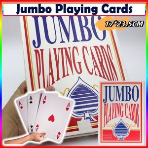 Jumbo Poker Playing Cards Classic Board Games For Kids Adults And Family Funny Card Entertainment Board Game