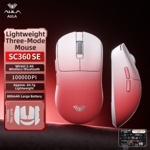 AULA | Lightweight Multi-Mode Game & Office Wireless Mouse