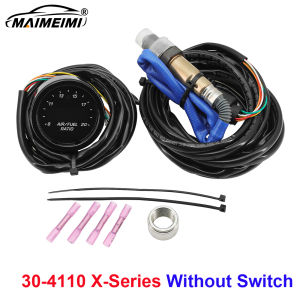 RYSJM | 30-4110 30-0300 X-series 52mm Car O2 Air Fuel Ratio Wide-band Gauge Kit For Oxygen Sensor AFR Sensor LSU4.9 0258017025 17025