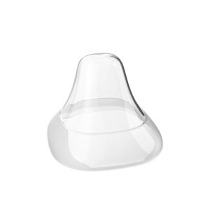 Universal Wide Mouth Baby Bottle Lid Dustproof Transparent Cover for Training Cup Compatible with Hegen Bottle Accessories