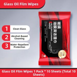 TANGJIXIONG | Quick Oil & Stain Removal Car Windshield Cleaning Wet Wipes