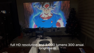 11.11 AUN【Lowest Price guarantee】 GT1 8500 lumen/360 ANSI android 11 projector 4k ultra hd with wifi and bluetooth in cinema portable movie mini projector for phone for laptop eroc max projector screen wanbo xiaomi smart wireless projector - Lazada