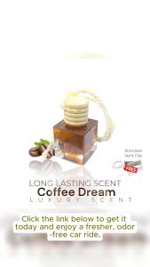 MIEL SCENT Premium Hanging Diffuser I Car Air Freshener