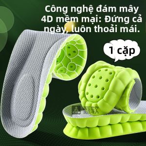 XIANZHAO | Đệm Lót Giày Thể Thao Nam Chống Khuẩn Kháng Mùi Thấm Hút