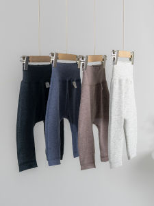 Lapomide Thickened Fleece Baby Pants Autumn Winter New Style Boys Girls Children Double Layer Warm Base Layer Trousers