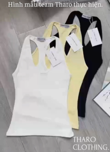 Áo Ba Lỗ Cổ U Dáng Dài - Tharo Clothing [AO00297]