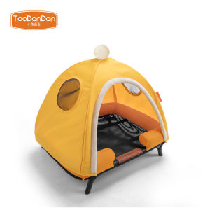 Breathable Dog Tent Pet Nest Foldable Military Bed Small Dog Villa Moisture Proof Dog Bed for All Seasons Portable Dog House