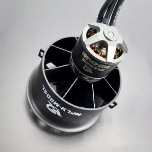 Xfly Model EDF 50mm 12 Blade Cavitary Power Unit Động Cơ Không Chổi Than Cho Máy Bay Phản Lực DIY 2627-KV4600 4S Quạt Quay Bên Ngoài