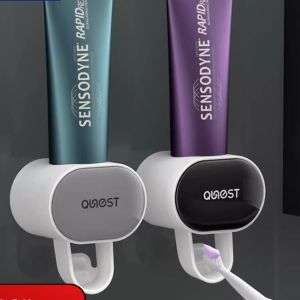Automatic Toothpaste Squeezer Wall-Mounted No-Punching Household Tool Quality New Model Bathroom Organizer Personal Care