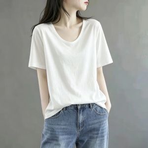 V.C.I | Cooling Comfortable Short Sleeve Summer T-Shirt Slimming Youthful Fat Concealing