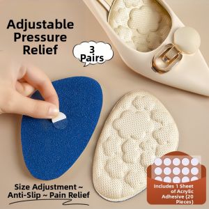 JVBV | Sizing Reducer Ultra-Soft Comfort Half-Size Insole Pads