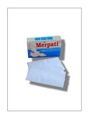 AMPLOP PUTIH POLOS MURAH MERK GRANDIA/MERPATI 1 PACK (isi 100pcs)