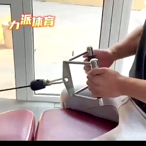 Cable Machine Attachment Lat Pull Bar High Level Pull Down Bar Heavy Duty Fitness Gym Equipment