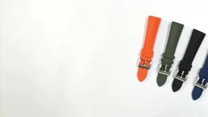 Dây Đeo Đồng Hồ Sailcloth FKM Phát Hành Nhanh Dây Đeo Cao Su Fluororubber Chống Thấm Nước 19mm-22mm Dây Đeo Đồng Hồ Thể Thao Dành Cho Nam Chiều Dài 20 Cm Khóa Chốt