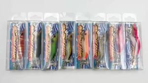 Mồi Câu Tôm Gỗ Nhỏ ShareShark 4/8 Cái/túi Mồi Câu Mực Phát Quang Dụng Cụ Câu Cá Biển Sông Suối Mồi Giả Phát Sáng