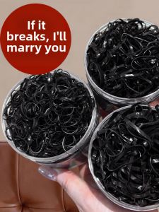 MOYAJIEKA | Black Damage-free Elastic Hair Tie
