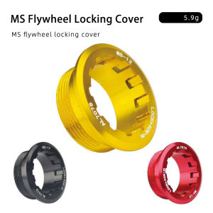 1pc Bike Cassette Lockring CNC Flywheel Cover For MicroSpline 12 Speed Freewheel Ultralight Aluminum Alloy Cassette Locks Cover