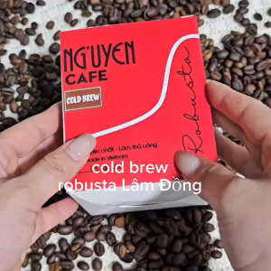 Cà Phê Cold Brew Robusta Lâm Đồng – Túi 250g