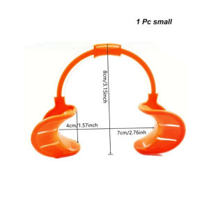 1pc/2pcs Silicone Dental Mouth Opener C-Type Intraoral Cheek Lip Retractor Oral Lip Care Teeth Expander Dentistry Materials Accessories (Rubber Coated)