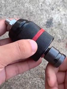 1/2 Thread 2.0-13mm Keyless Metal hand-tightened self-locking Drill Chuck set Metal ratchet self-locking electric drill adapter Electric wrench Change hand electric drill adapter chuck Kits and accessories 