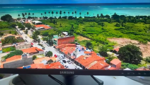 Samsung Monitor 24" | Model LF24T450FQEXXS | With Adjustable Stand | Refurbished