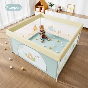 M-Castle | Foldable Baby Safety Barrier and Crawl Pad Indoor Use