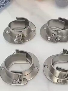 ตัวรับราว ตู้เสื้อผ้า 25มิล/32มิล นำไปใช้กับตากผ้า ผ้าม่าน 2 ชิ้น/ชุด