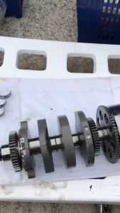 ข้อเหวี่ยง แม่เหล็กจานไฟ  kawasaki er6n ninja650 versys650  พร้อมชารฺ์ป  สินค้าใช้งานแล้วสภาพดี