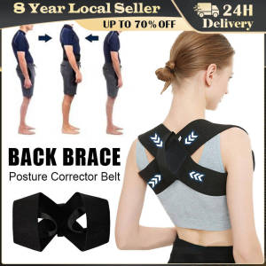 Back Posture Corrector Adjustable Neck Brace Training Equipment Home Office Man Woman Postura Shoulder Support Correction Belt