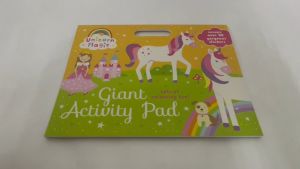 Unicorn Magic Colouring & Activity Pad Book With Stickers For Kids