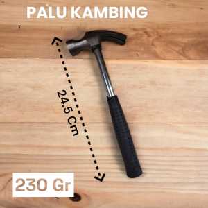 PALU KAMBING KECIL 230GR GAGANG PIPA KARET S3006